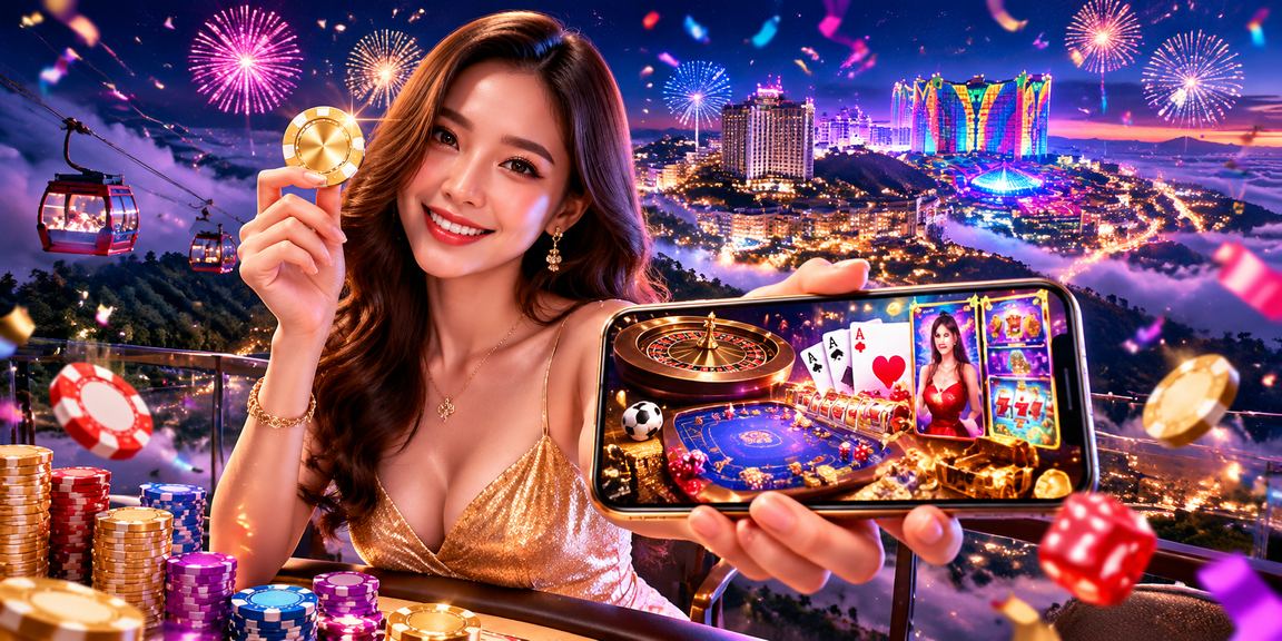 Suasana kasino mudah alih di Genting Highlands dengan pilihan jackpot progresif 340